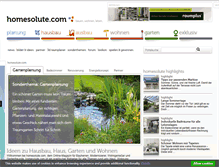 Tablet Screenshot of homesolute.com